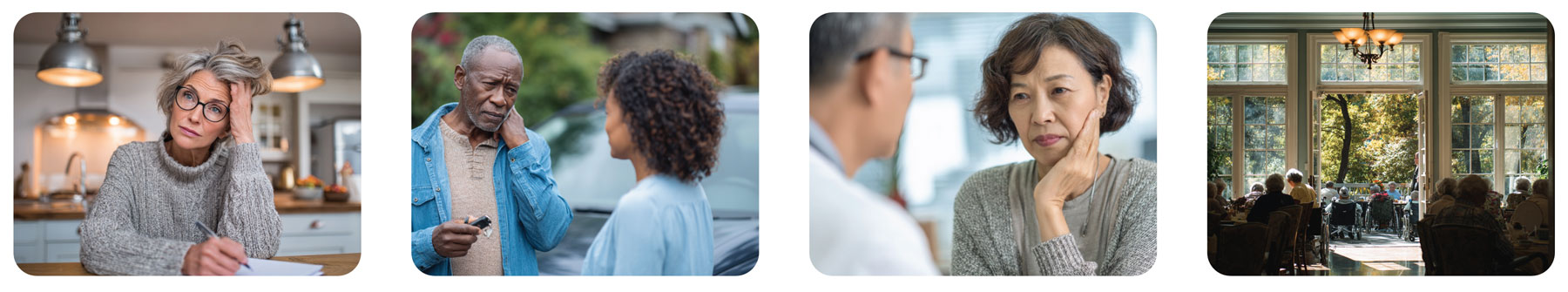 Progression of cognitive decline